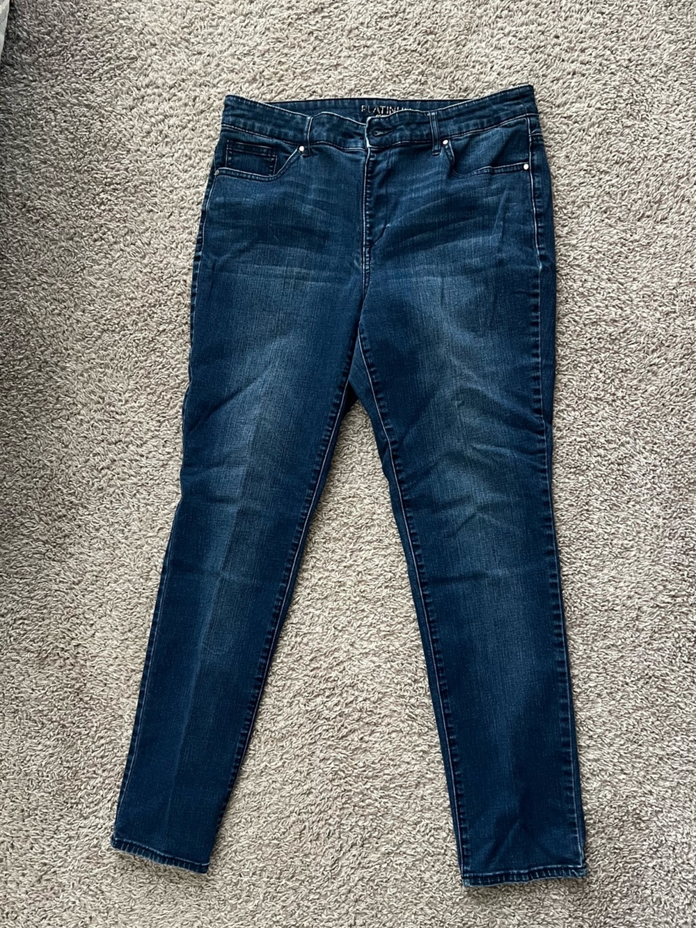Chicos embellished denim